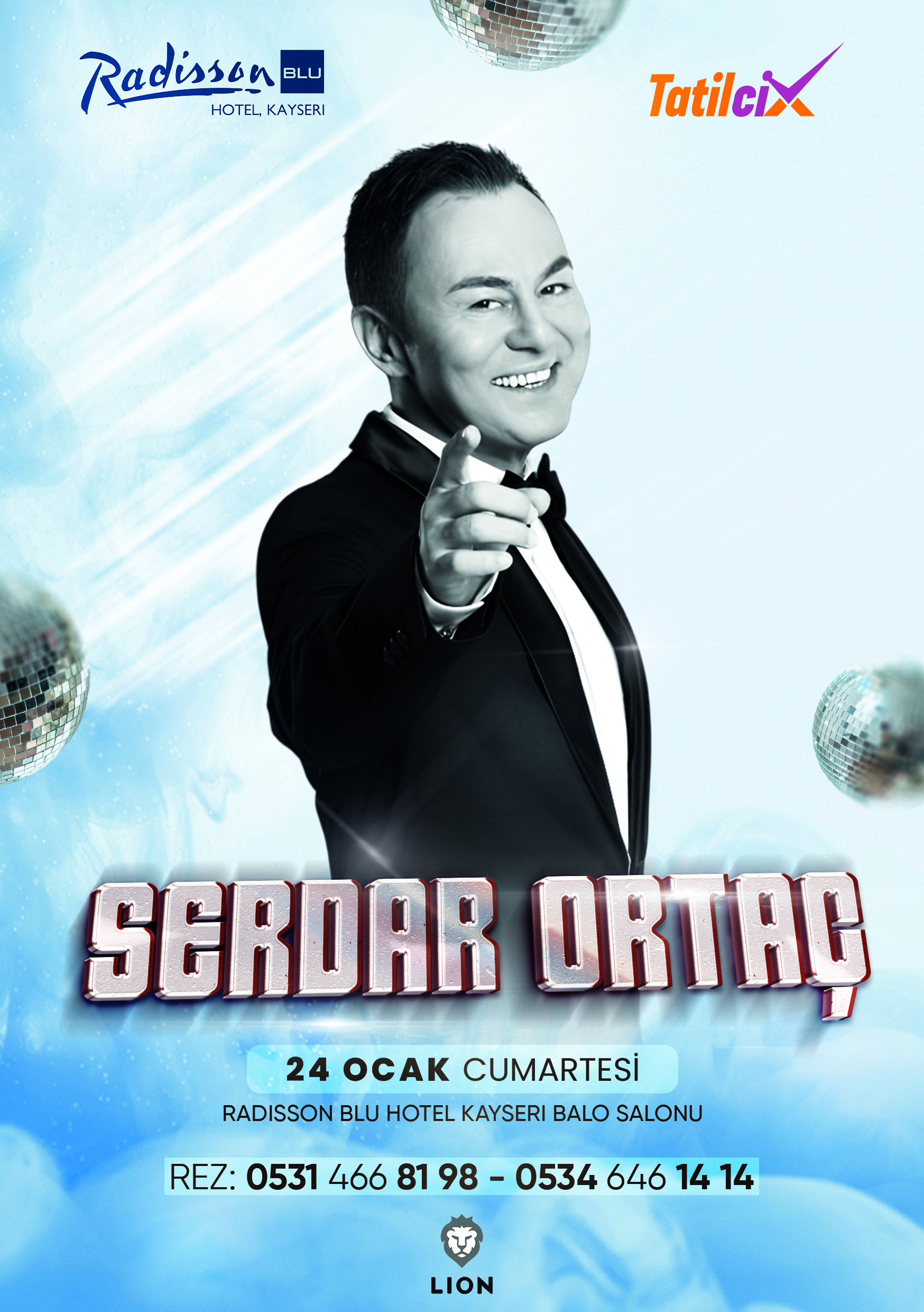 Serdar Ortaç Radisson blu Gala Programı